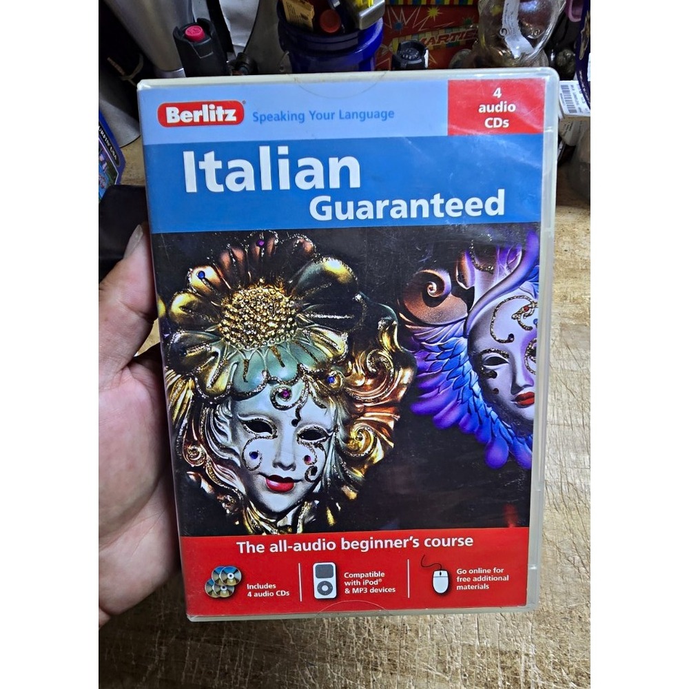 Berlitz Italian Guaranteed Beginner Audio CD Box Set Language Course (2005)